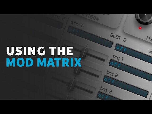 Using the Spire Mod Matrix | Music Production Tutorials