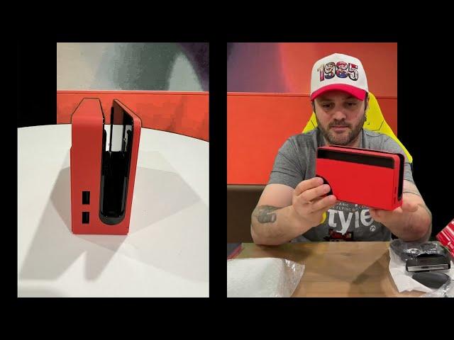 Ep 2153 - Limited Edition Nintendo Switch OLED Mario Red Edition Console Unboxing