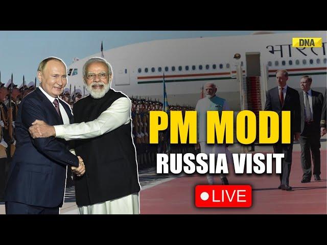 PM Modi Russia Visit Live: PM Narendra Modi Gets Rousing Welcome In Moscow I India Russia Relations