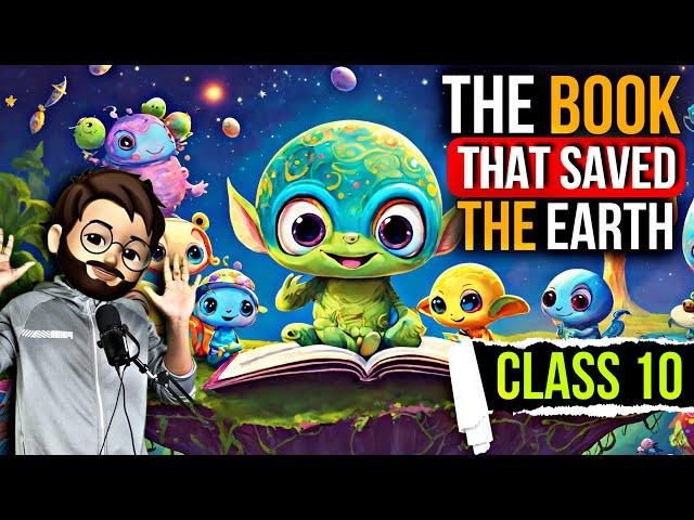 The Book That Saved The Earth Class 10 | Full ( हिंदी में ) Explained | animation