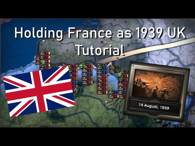 Holding France as 1939 UK? | Hoi4 Tutorial