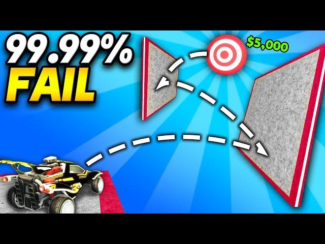 99.99% of players will FAIL this $5,000 Rocket League challenge...