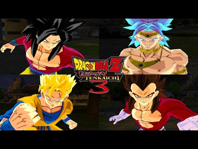 Dragon Ball Z Budokai Tenkaichi 3 - All Ultimate Attacks (4K 60FPS)