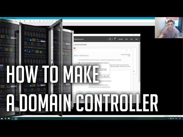 Homelab S2E1: Creating a Domain Controller in Windows Server 2019