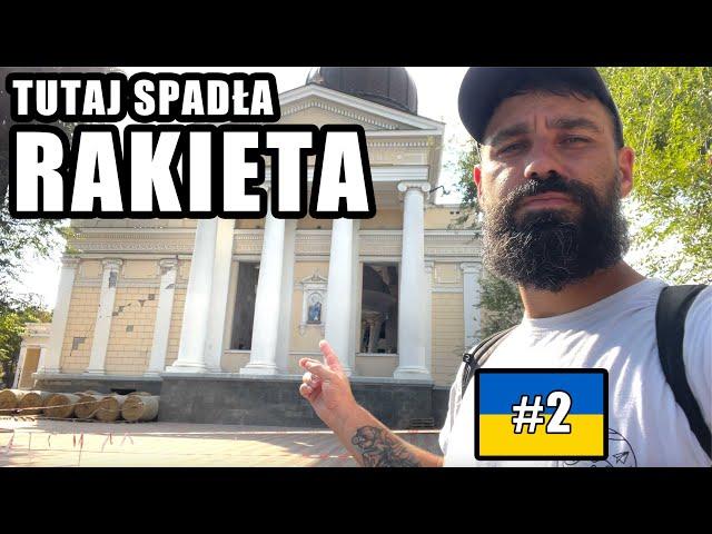 UKRAINA - ODESSA - W NOCY SPADŁY RAKIETY!