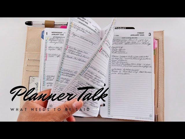 A Controversial Planner Talk || Planner System || 2025