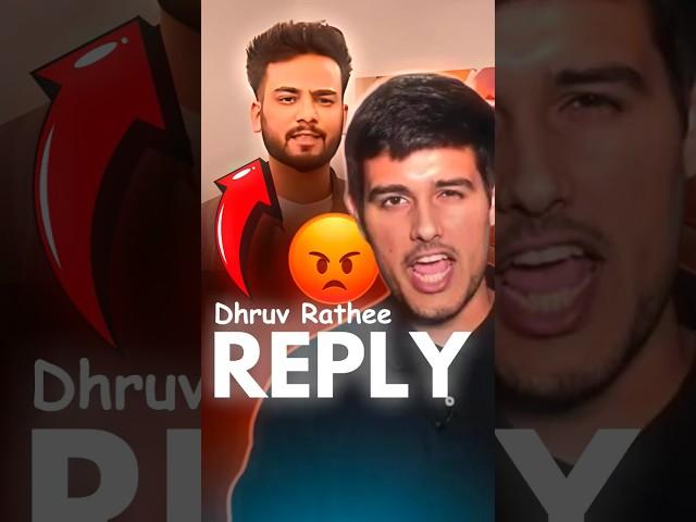 Dhruv Rathee Reply to Elvish Yadav 