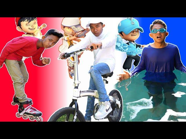 PILIH BOBOIBOY SESUAI HOBI KESUKAAN KALIAN! COWOK ELEMEN API, AIR DAN SOLAR | Mikael TubeHD