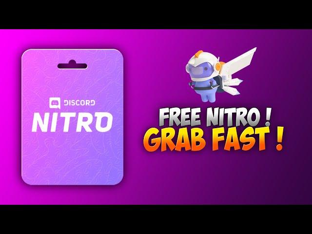 HOW TO GET FREE NITRO IN 40 SECONDS (2024)