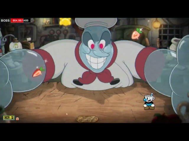 Cuphead - Unseen Saltbaker "Simple" Difficulty