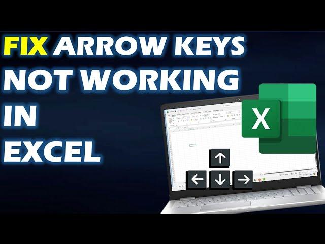 Arrow Keys Not Working in Excel Fixed in 4 Easy Ways