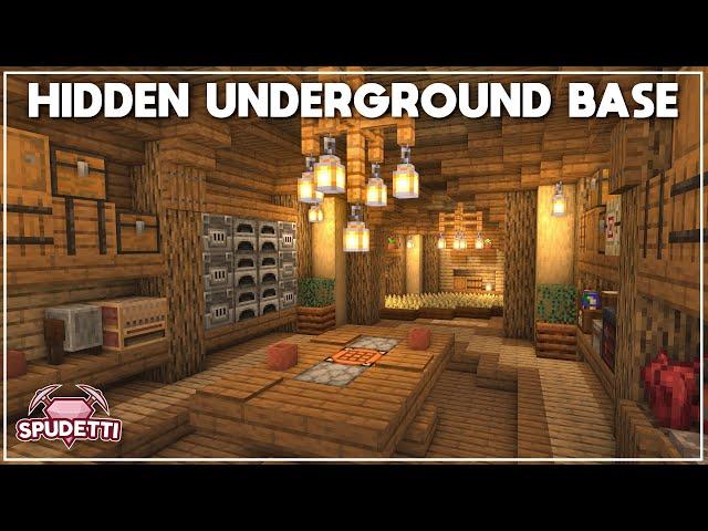 Minecraft: Hidden Underground Base Tutorial (How to Build 1.19)