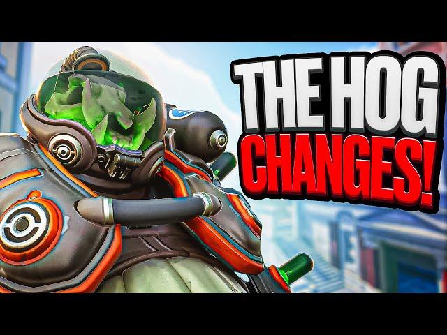 THE ROADHOG NERFS ARE HERE... | Overwatch 2