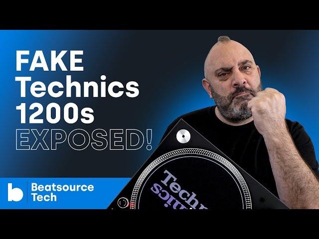 Fake Technics 1200s EXPOSED! I Beatsource Tech