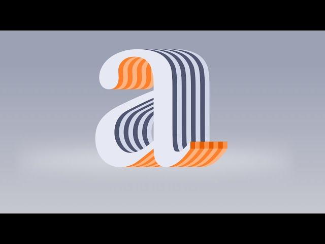 3D Text Logo - Inkscape tutorials for beginners