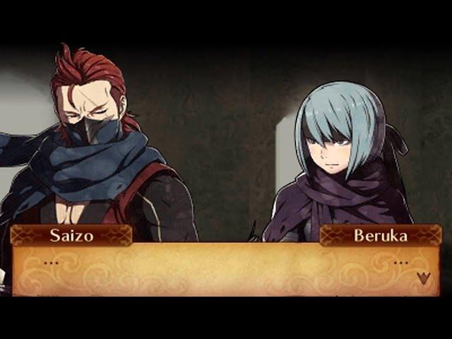 Fire Emblem Fates: Revelation - Beruka & Saizo Support Conversations