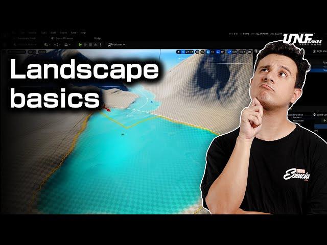Landscape Basics Tutorial for Beginners in Unreal Engine 5.2