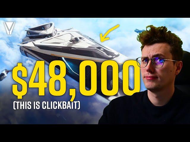 Star Citizen's 48,000$ Ship Package "Drama" is Clickbait