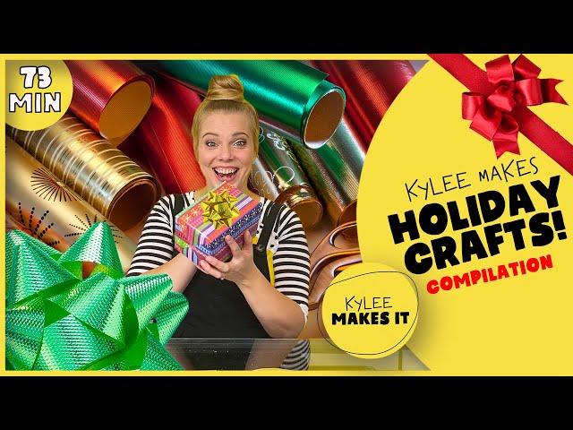 Holiday Crafts for Kids | Christmas Crafts, How to Wrap Presents, DIY Holiday Art Crafts for Kids!