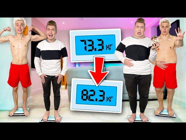 Who Gains The Most WEIGHT in 24 Hours Gets 1000$ - Challenge