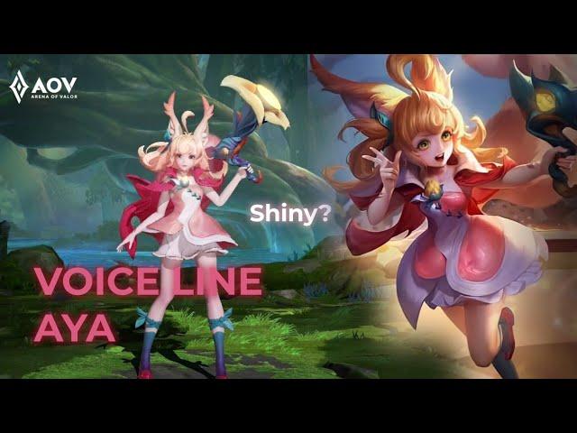 VOICE LINE HERO AYA | AOV