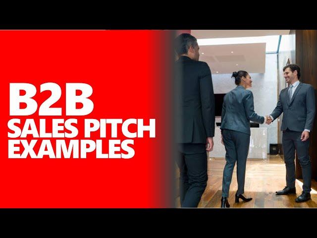 B2B Sales Pitch Examples