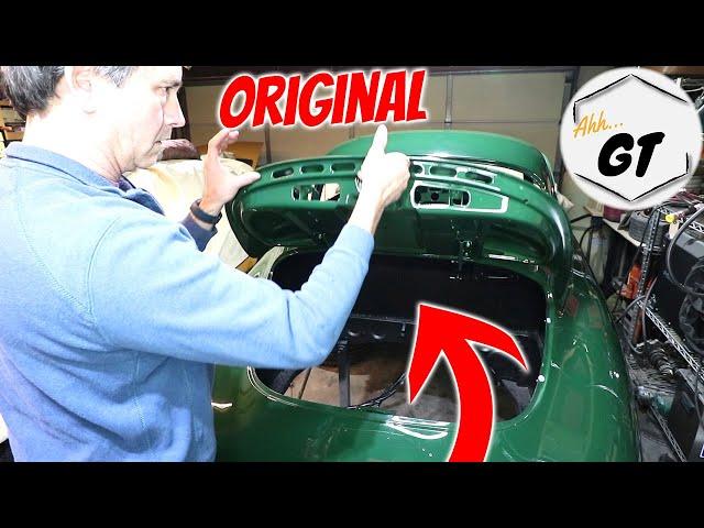 Authentic Porsche 356 SC Engine Bay Sound Insulation Replacement - Karmann Bodied Cars Only