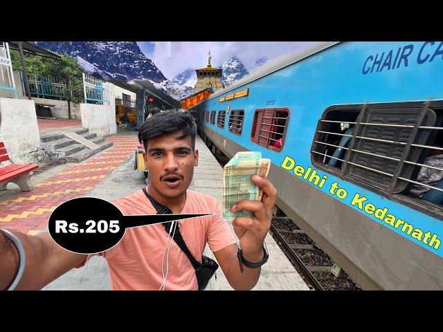 Delhi to Kedarnath Train in Rs.205 Only || Mr.vishal