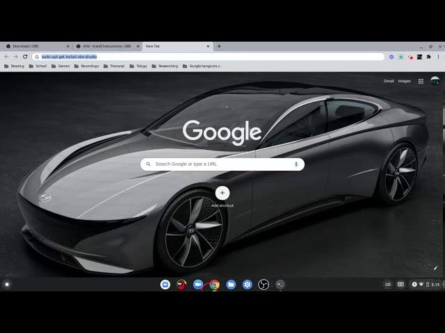 How to download OBS studio on chromebook