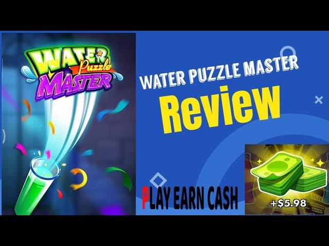 Water Puzzle Master Review-Scam or Legit