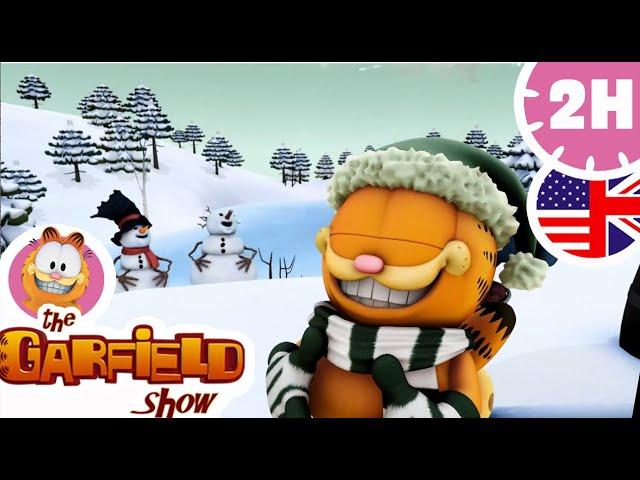 Garfield goes to the ski!  - The Garfield Show