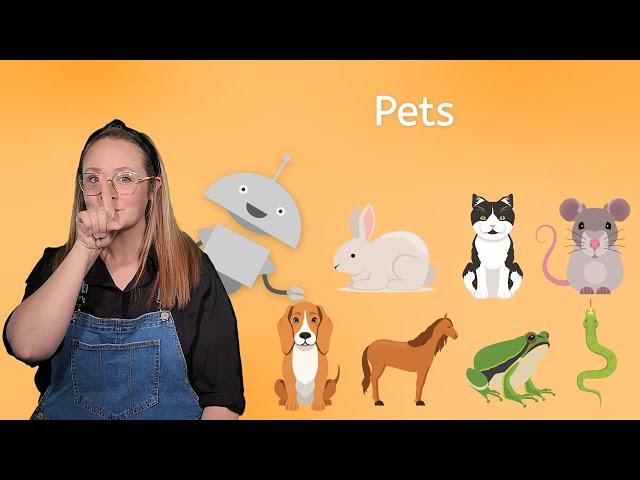 Pets - American Sign Language for Kids!