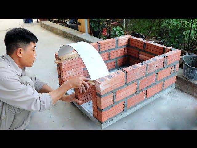 How to make a simple pizza oven at home