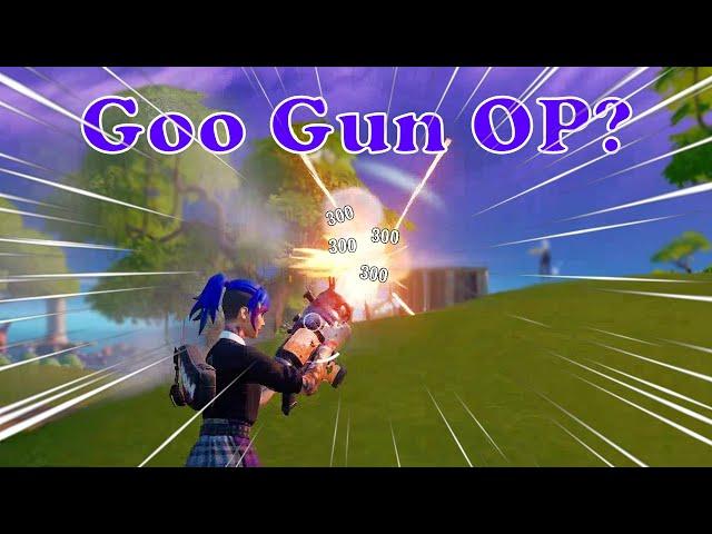 The Goo Gun is OP??? (Fortnite Update)