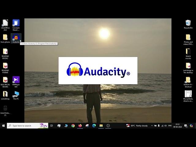 EXTRACT AUDIO FROM VIDEO USING AUDACITY