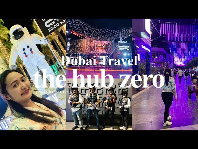 DUBAI TRAVEL VLOG  hub zero dubai, indoor gaming-inspired theme park | get some jollies