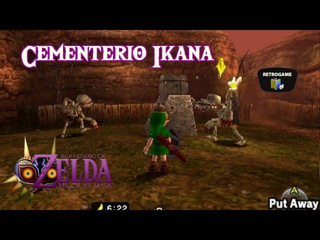 Ahora si lo prometo Cementerio de IKANA Majoras Mask The legend of Zelda Cel
