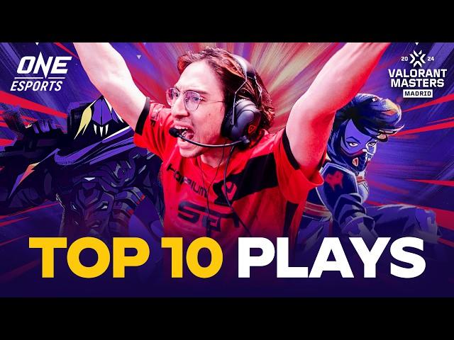 The 10 BEST PLAYS of VCT Masters Madrid SO FAR!