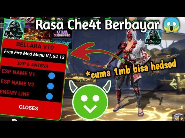 Cuma 3MB CHEAT FF TERBARU 2021 MOD MENU AUTO HEADSHOT AMAN 100% No password