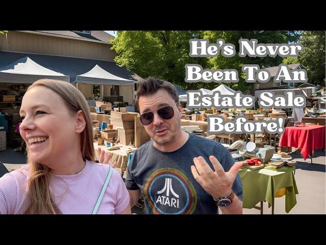 Shopping Estate Sales With My Boyfriend | Come Shop With Us