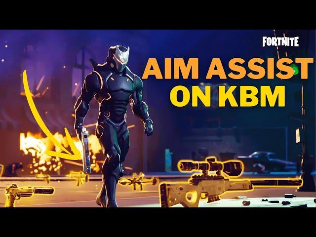 How to get Aim Assist on Keyboard and Mouse - Fortnite 2024