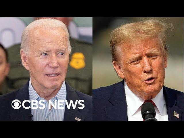 Biden, Trump offer contrasting immigration policies at southern border