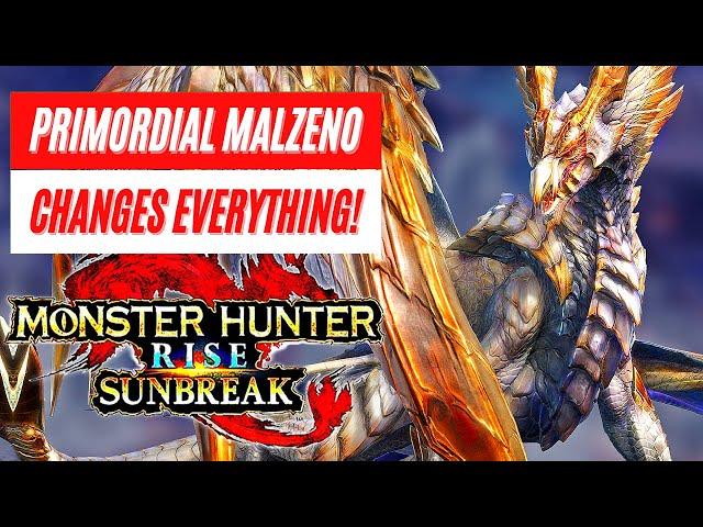 Monster Hunter Rise: Sunbreak Primordial Malzeno Changes Everything Free Title Update 6