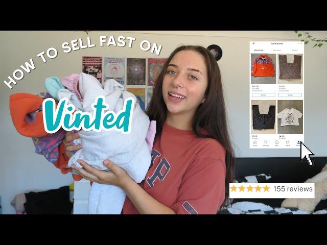 I MADE £200+ ON VINTED IN 3 WEEKS | how to sell fast, tips & tricks