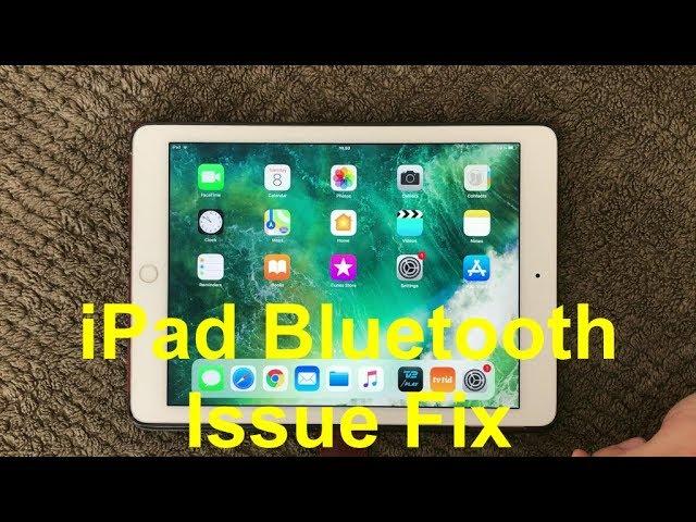 iPad Bluetooth Problem And Fix, How To Fix Bluetooth Issue on iPhone or iPad