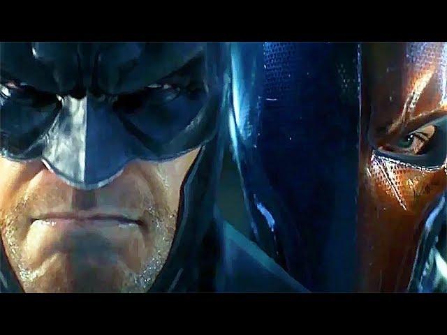 BATMAN Vs. Deathstroke EPIC Fight Scene Cinematic Battle