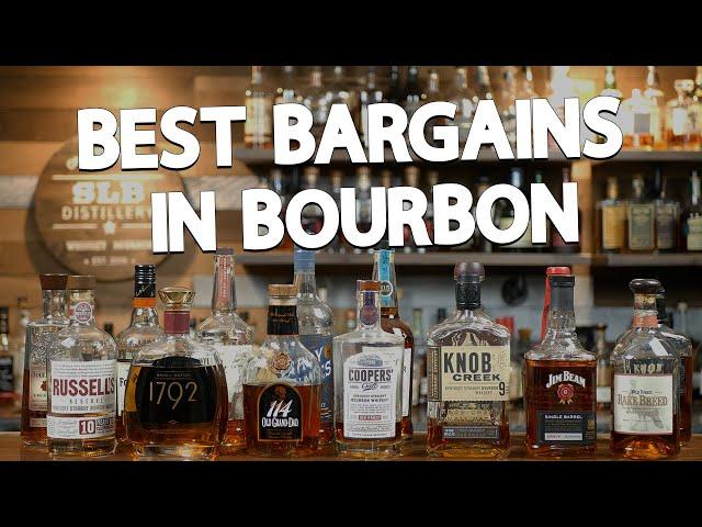 The 15 BEST Bourbons For The MONEY!