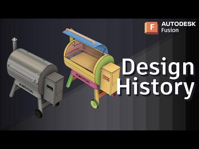 Design History in Autodesk Fusion