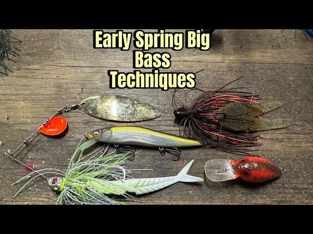 Top Lures And Strategies For Early Spring Bass Fishing…