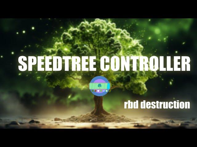 SpeedTree Controller | Animate and Destroy Trees in Houdini in Seconds!